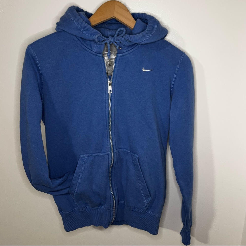 Blue Nike Zip-Up